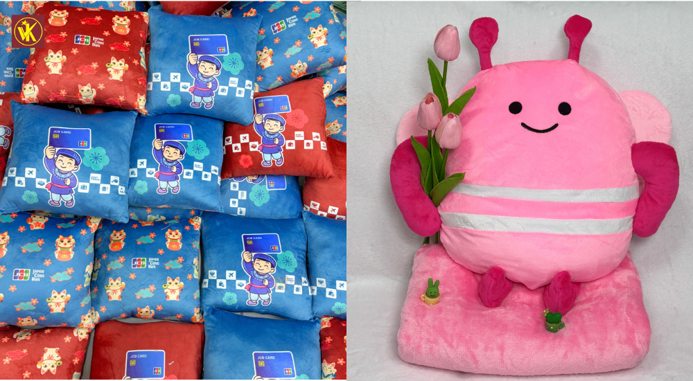 chăn gối văn phòng Việt Khuê