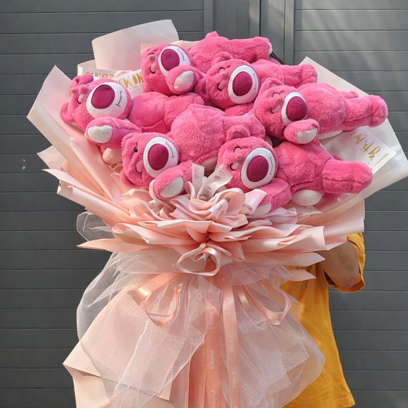 Bó -hoa- gấu -bông-3