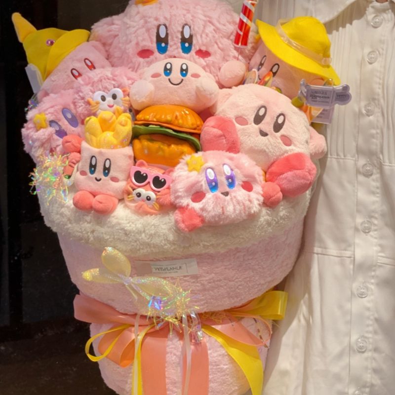 Bó -hoa- gấu -bông