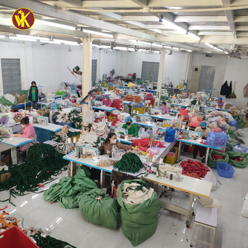 xuong san xuat gau bong