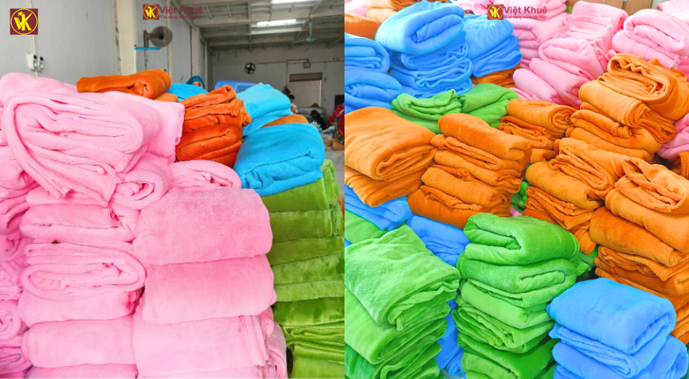 Xưởng Việt Khuê áp dụng quy trình kiểm định khắt khe đảm bảo chăn nỉ luôn đạt chuẩn chất lượng cao