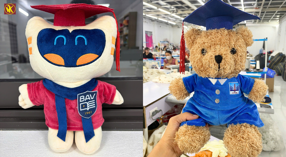 Gấu bông tốt nghiệp