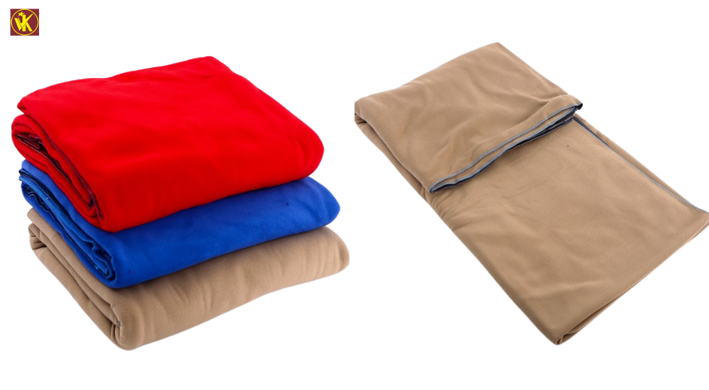 Cấu tạo chăn nỉ 2 lớp mềm mịn bên ngoài, lớp lót giữ nhiệt bên trong