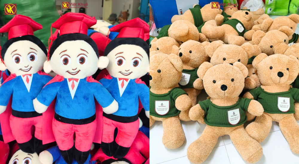 Gấu bông tốt nghiệp