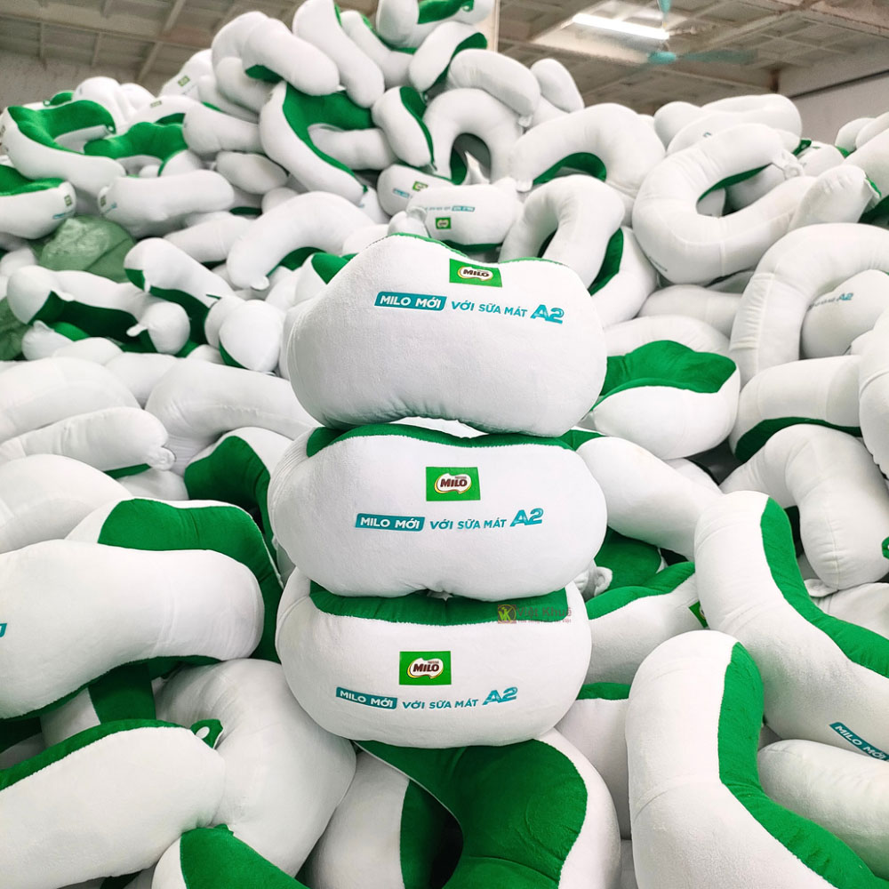 Gối Chữ U Cao Su Non