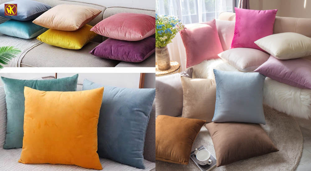 gối tựa lưng trên giường kiểu dáng thú bông