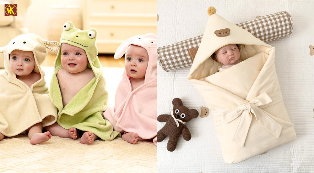 Chăn nỉ của trê sơ sinh