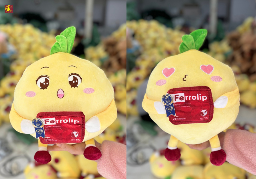 Gấu bông in logo thương hiệu