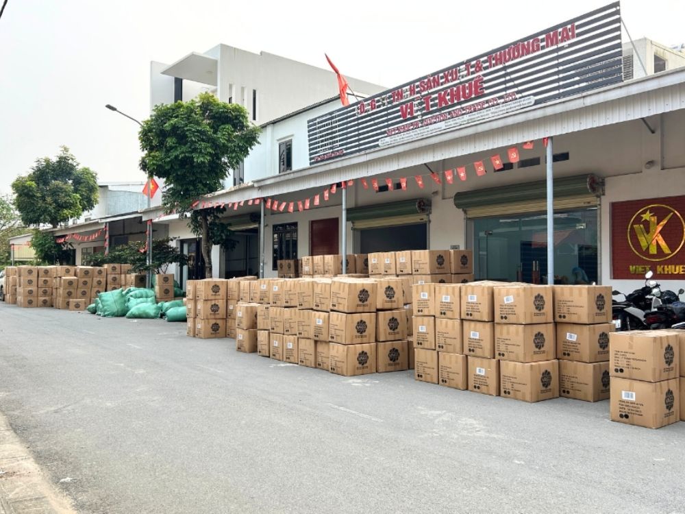 sản xuất gấu bông